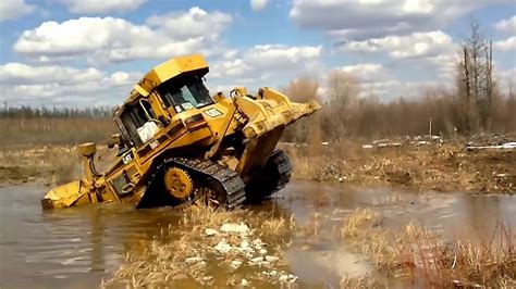 stuck heavy equipment videos